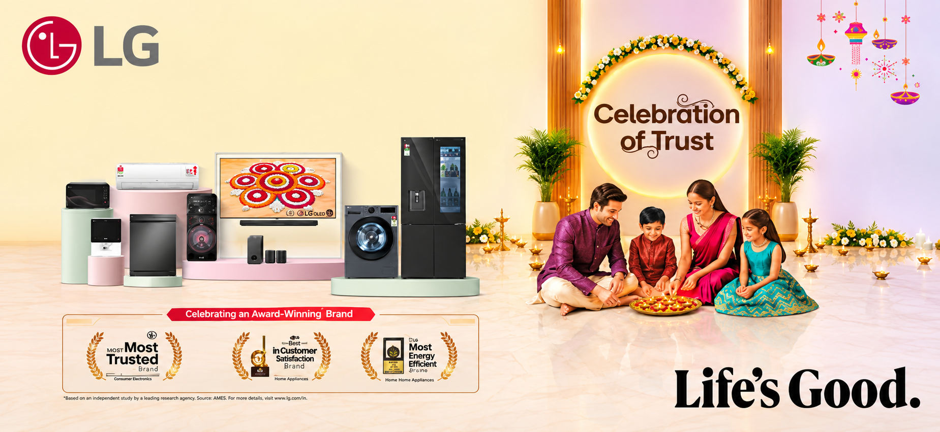 LG Celebration of Trust Banner